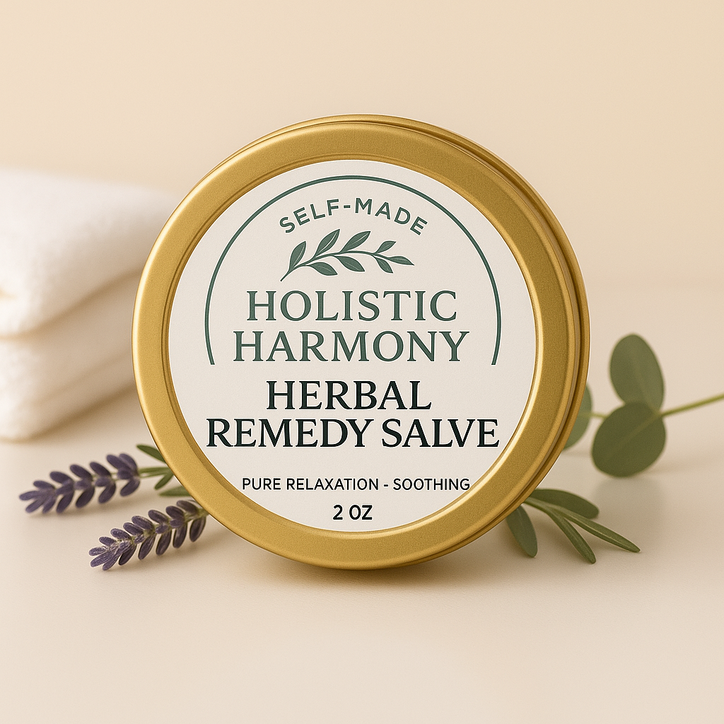 Herbal Remedy Salve- Natural Botanical Salve for Cuts, Burns, & Minor Skin Irritations 2oz