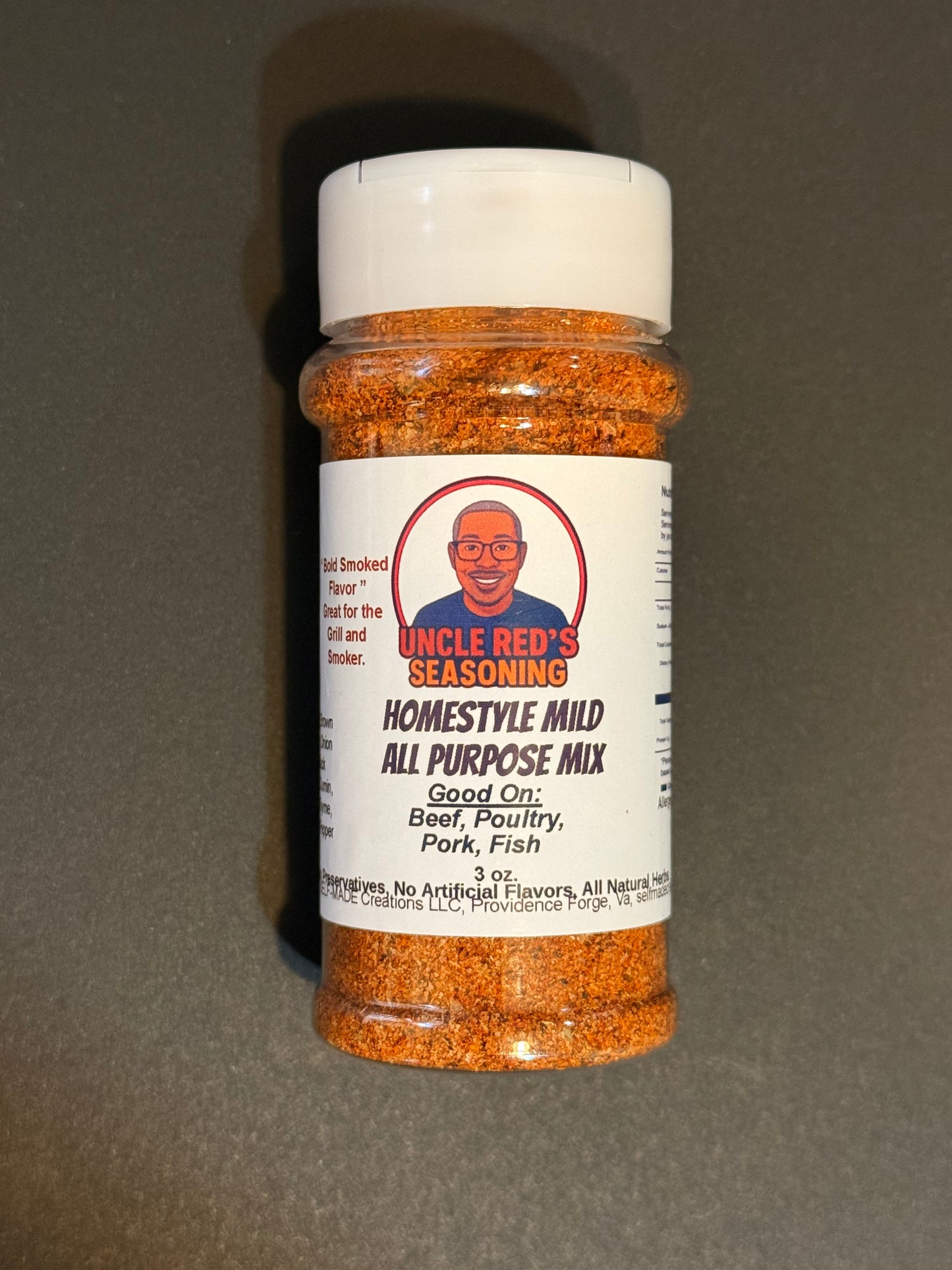 (Copy) SOLD IN VIRGINIA ONLY Uncle Red’s BigDawg Mix – Signature All Purpose Seasoning 3oz