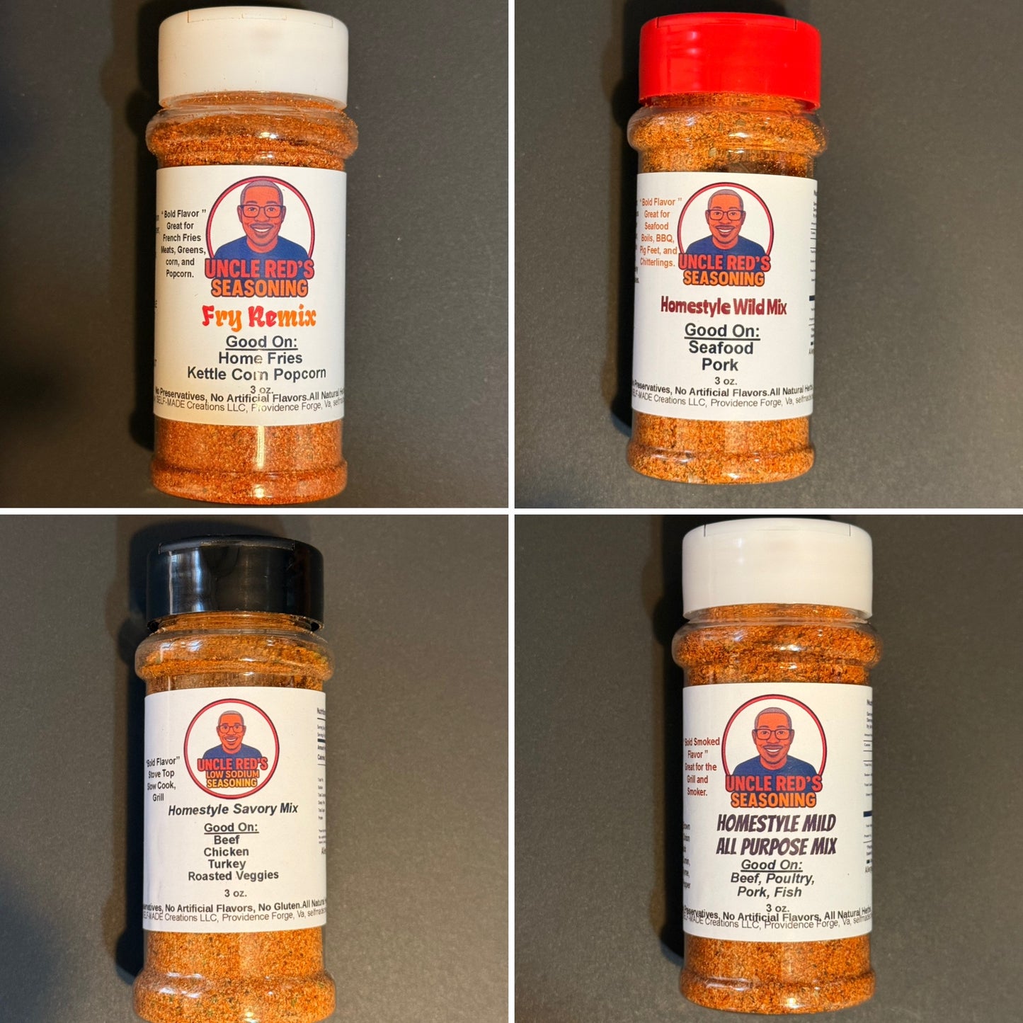 (Copy) SOLD IN VIRGINIA ONLY Uncle Red’s BigDawg Mix – Signature All Purpose Seasoning 3oz