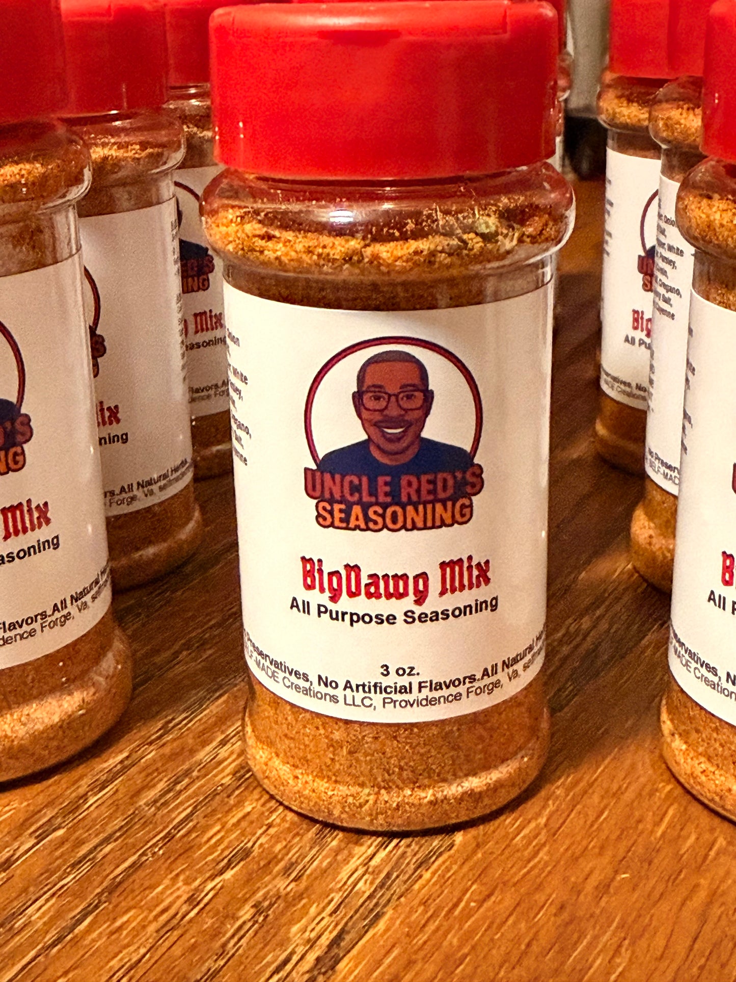 (Copy) SOLD IN VIRGINIA ONLY Uncle Red’s BigDawg Mix – Signature All Purpose Seasoning 3oz