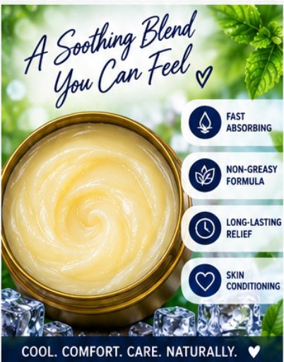 Ache Away Ultimate Strength Cooling Massage Balm – 2 oz