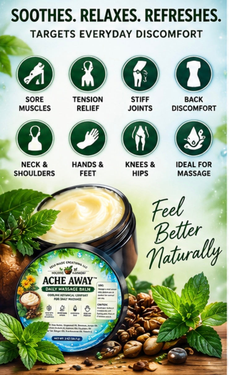 Ache Away Daily Massage Balm everyday massage comfort guide